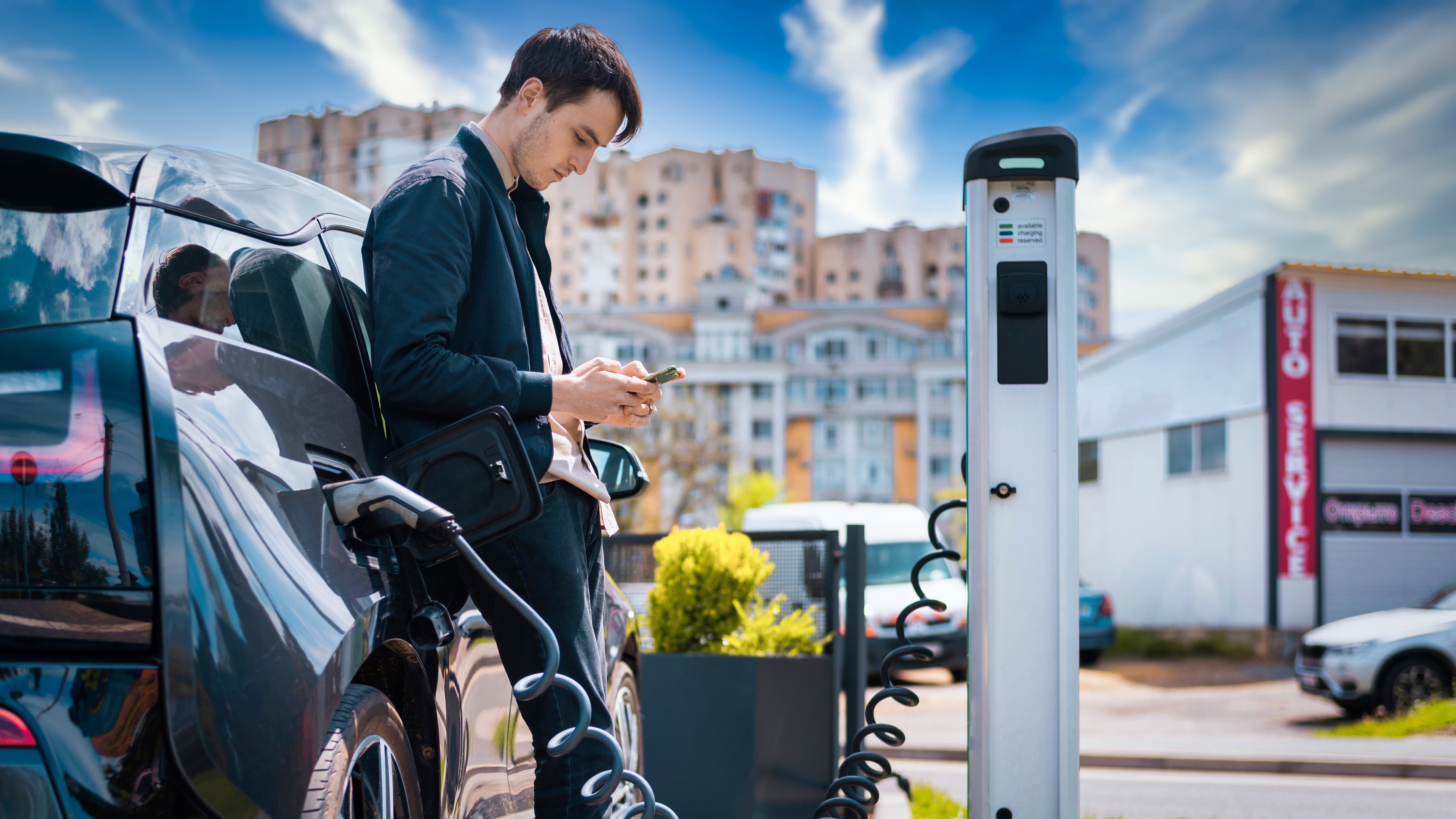 Residential EV Charging Station at Condominium